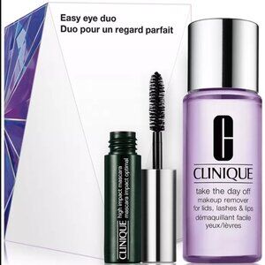 Clinique High Impact Mascara & Makeup Remover Gift Set - Great Stocking Stuffer